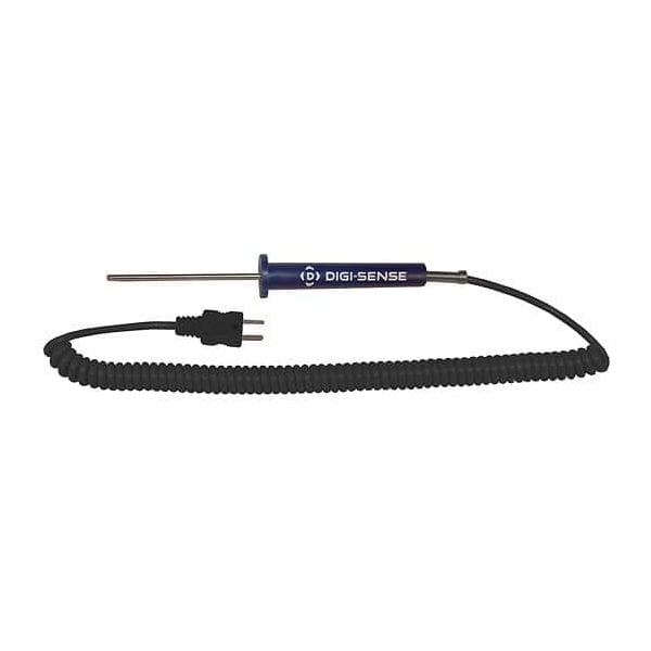Compact Thermocouple Probe, 4.5" L, Grou